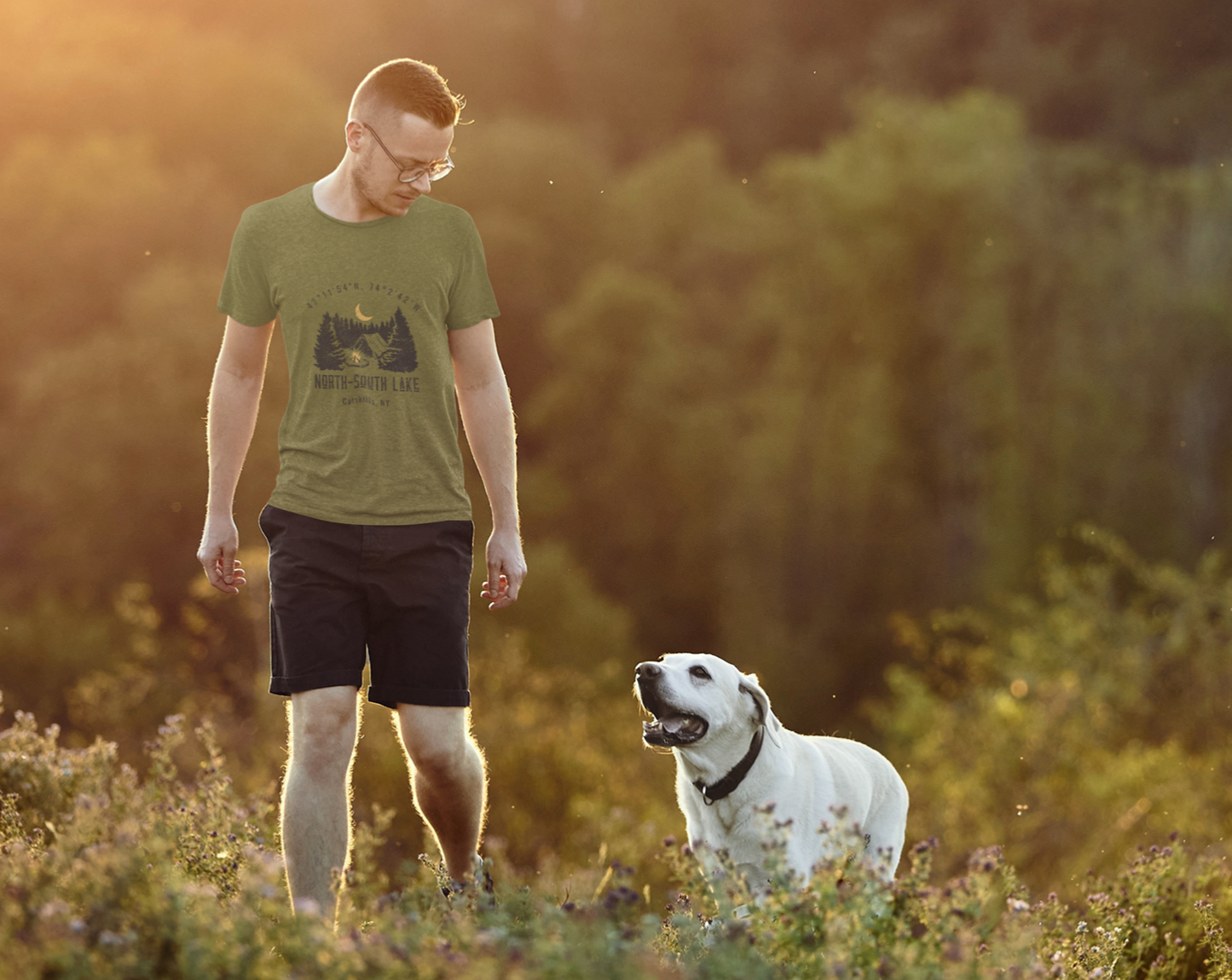North-South Lake T-Shirt - Unisex