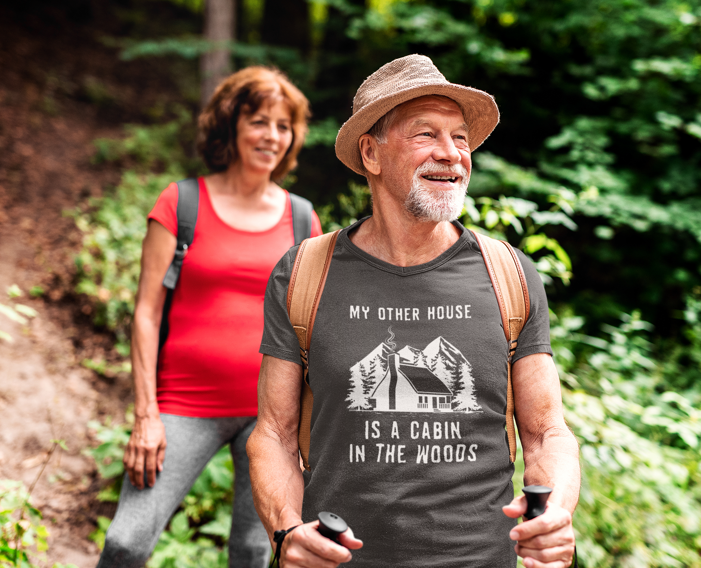 My Other House is a Cabin in the Woods T-Shirt - Unisex